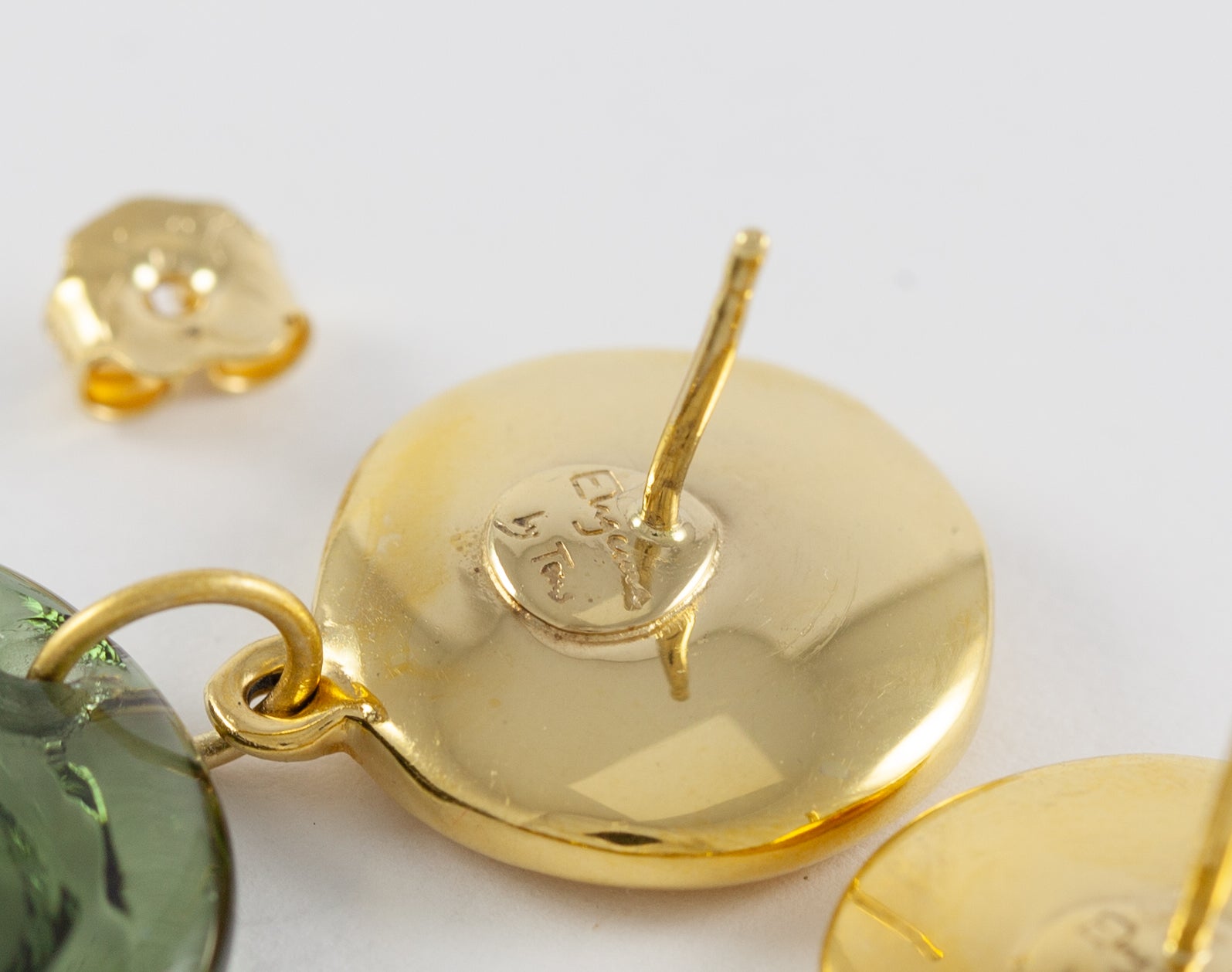 Pendientes Tous en oro amarillo 18k con cristal Eugenia by Tous Iluminada