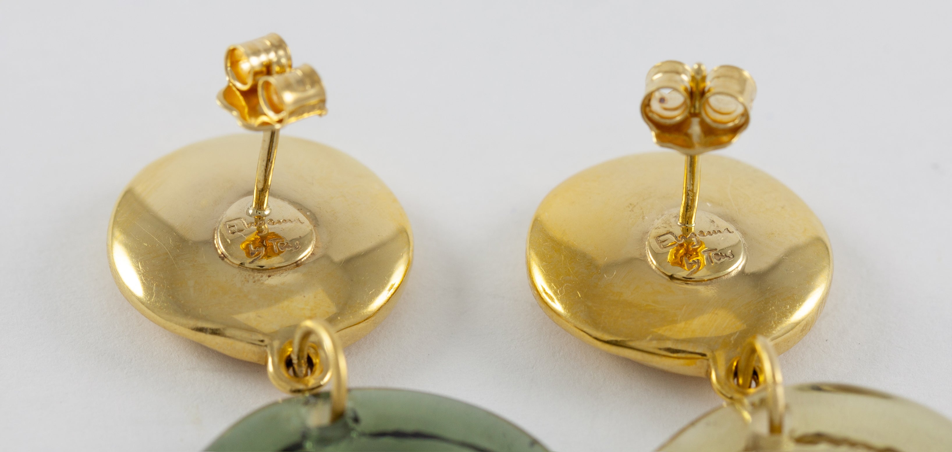 Pendientes Tous en oro amarillo 18k con cristal Eugenia by Tous Iluminada