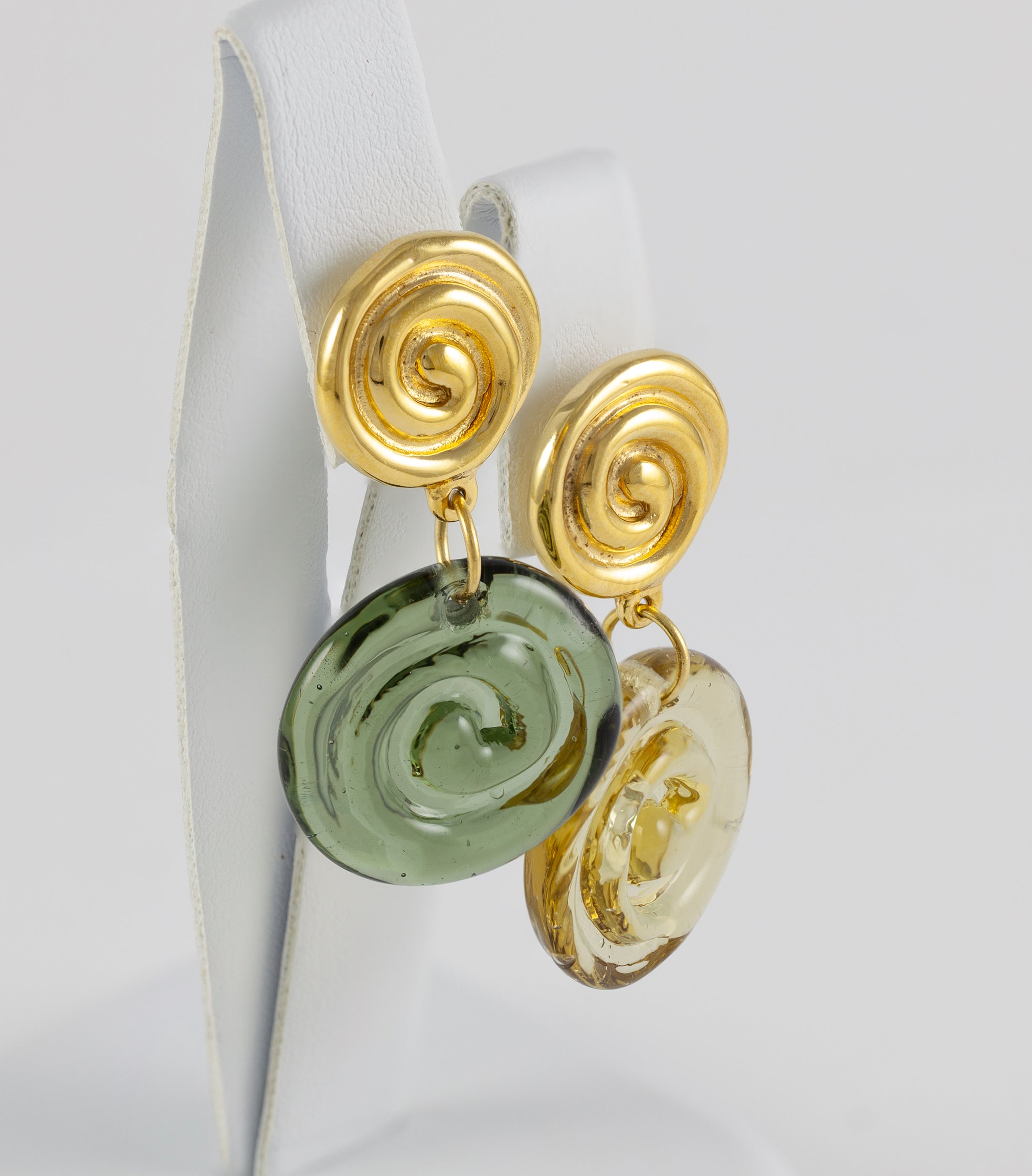 Pendientes Tous en oro amarillo 18k con cristal Eugenia by Tous Iluminada