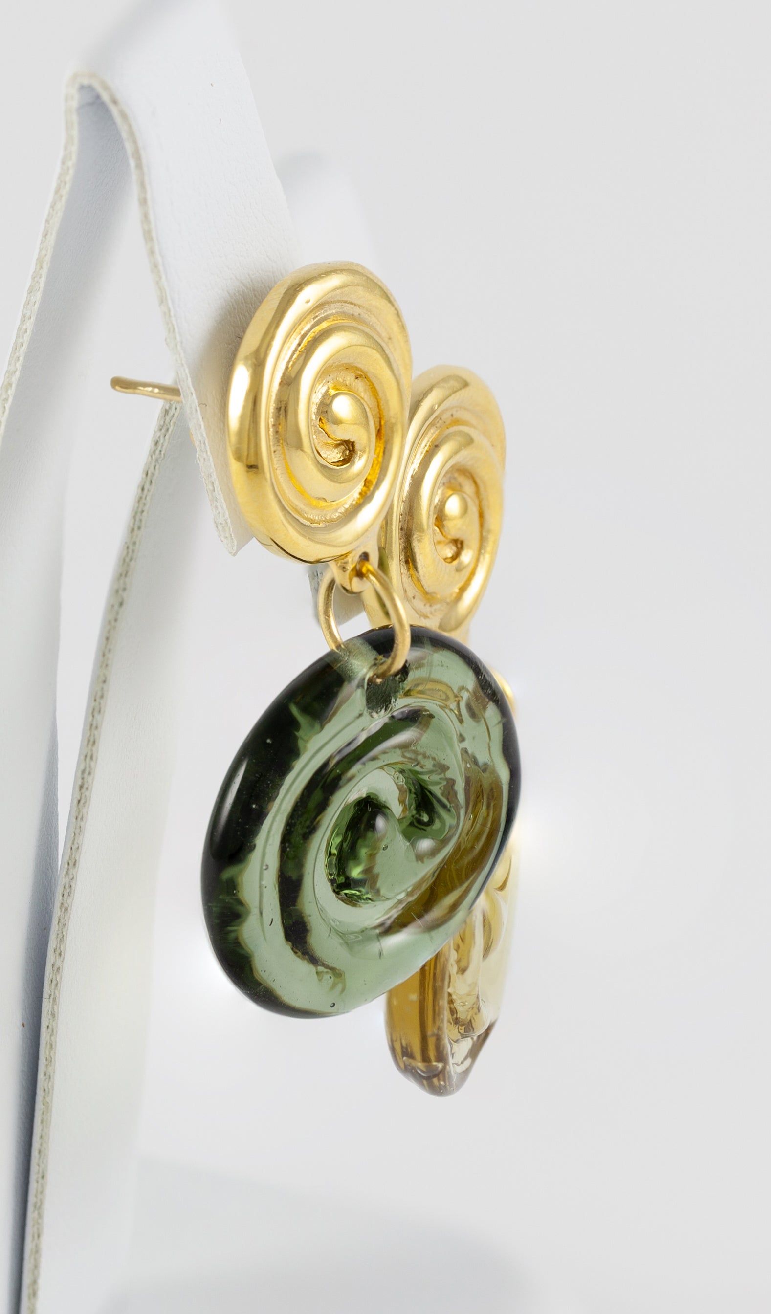 Pendientes Tous en oro amarillo 18k con cristal Eugenia by Tous Iluminada