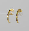 Pendientes Tous en oro amarillo 18k con gemas Virtual Garden