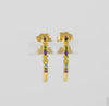 Pendientes Tous en oro amarillo 18k con gemas Virtual Garden