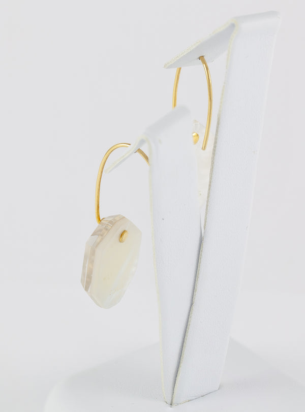 Pendientes Tous en oro amarillo 18k con cristal y nácar