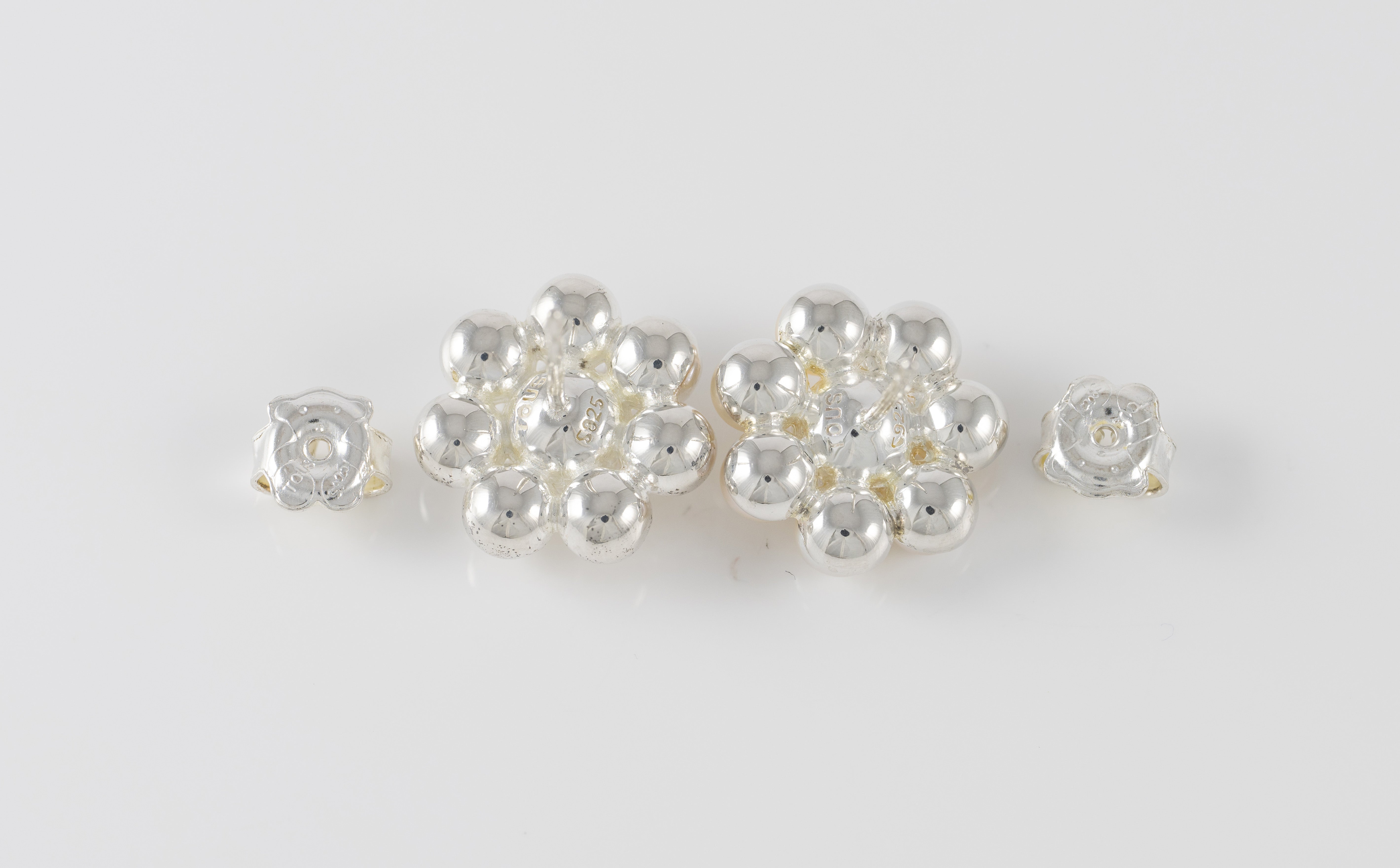 Pendientes Tous de plata 925 y perlas Sugar Party
