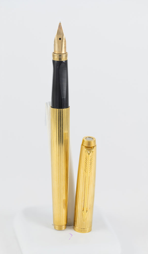 Parker Fountain Pen 585 14k Gold Nib