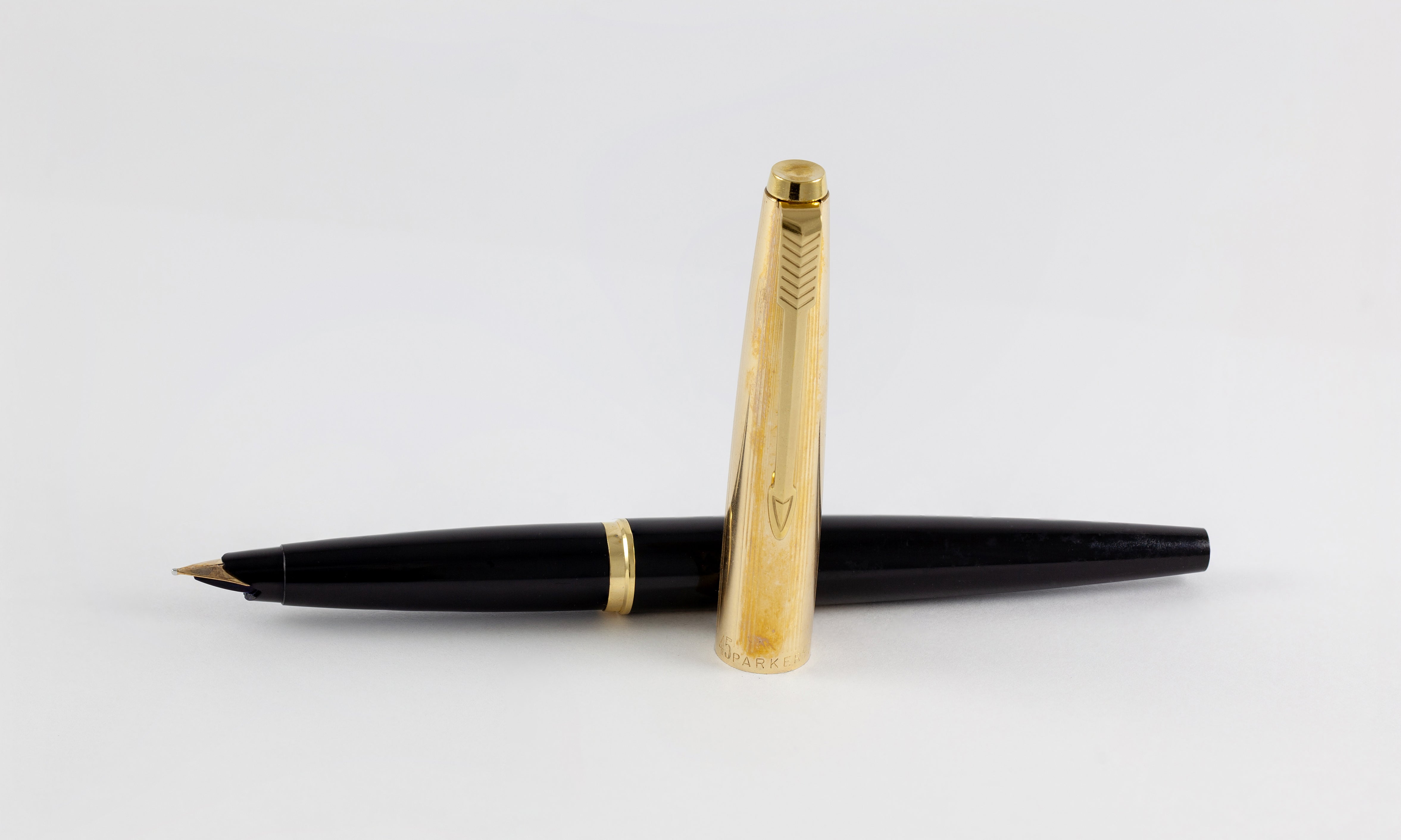 Parker 45 Fountain Pen 1/10 12K G.F. M