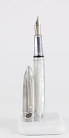 Stipula Model T Fountain Pen Nib Titanium Ice Resin