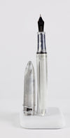 Stipula Model T Fountain Pen Nib Titanium Ice Resin