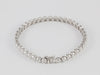 Pulsera en oro blanco 18k y brillantes 1 ct