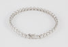 Pulsera en oro blanco 18k y brillantes 1 ct