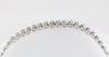 Pulsera en oro blanco 18k y brillantes