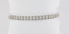 Pulsera en oro blanco 18k y brillantes