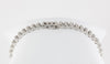 Pulsera en oro blanco 18k y brillantes