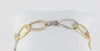 Pulsera en oro blanco y amarillo 18k con diamantes 1 ct
