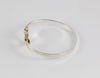 Brazalete Tiffany de plata 925 y oro amarillo 18k