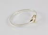 Brazalete Tiffany de plata 925 y oro amarillo 18k