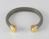 Pulsera Tous en oro amarillo 18k y acero Sweet Dolls