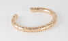 Pulsera Tous plata bañada en oro rosa Straight XL