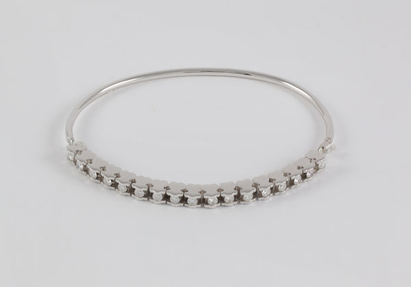 Pulsera Tous en oro blanco 18k con diamantes