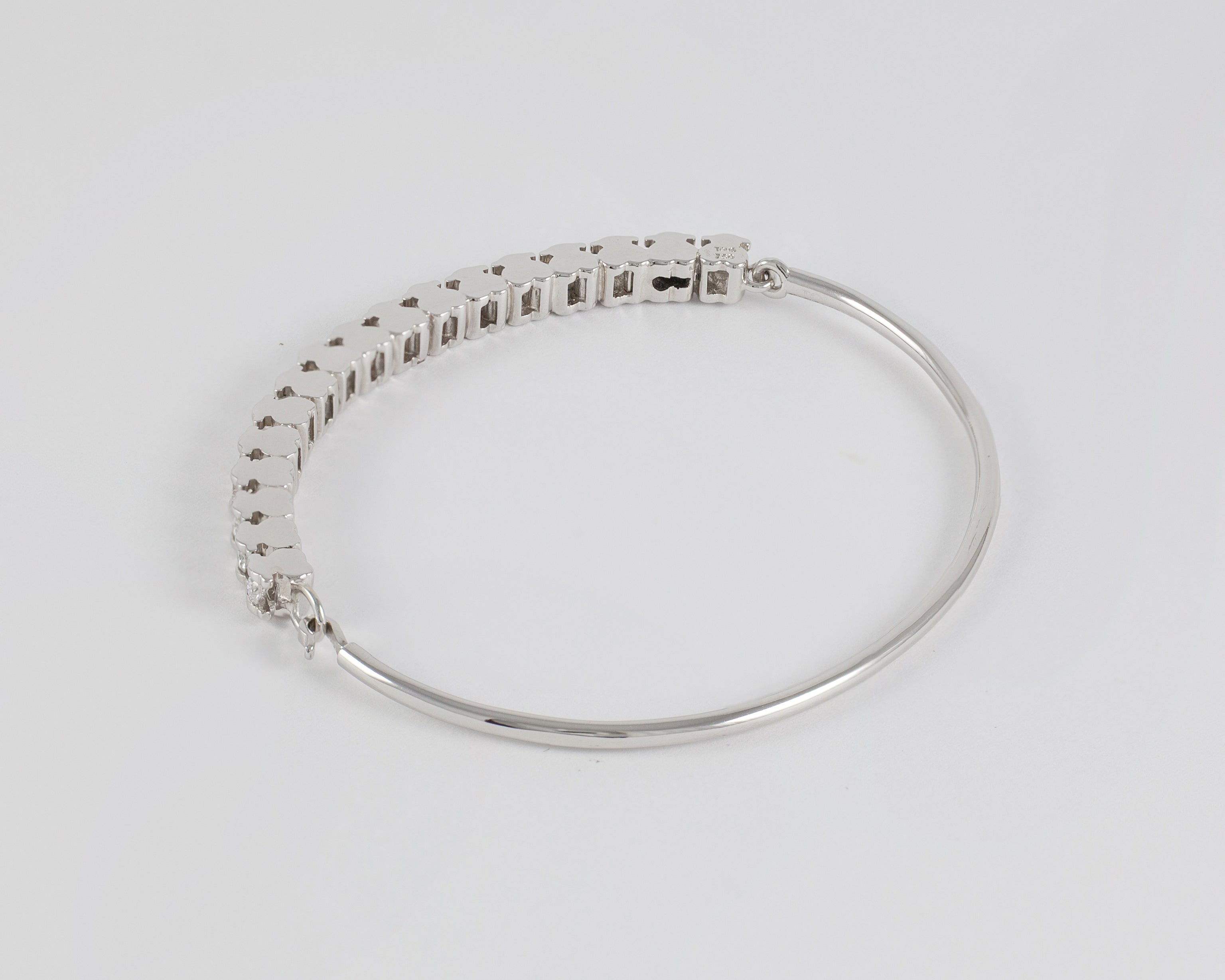Pulsera Tous en oro blanco 18k con diamantes