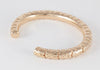 Pulsera Tous plata bañada en oro rosa Straight XL
