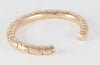 Pulsera Tous plata bañada en oro rosa Straight XL