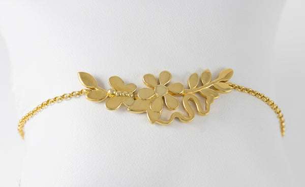 Pulsera Tous en Plata Vermeil Real Mix Leaf