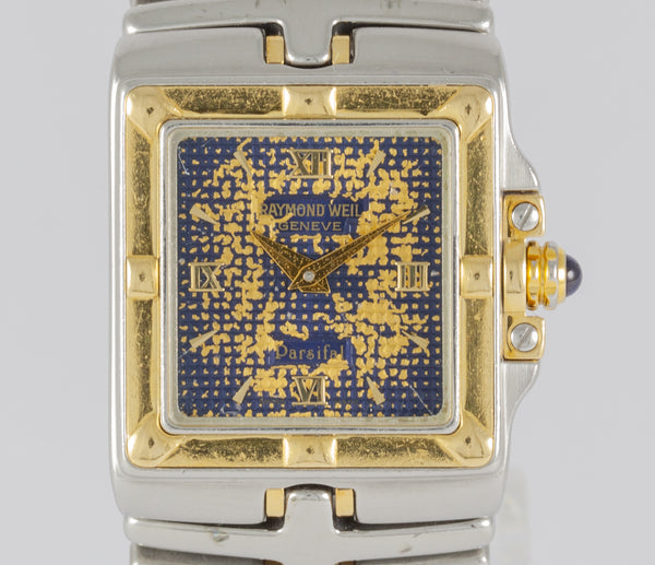 Raymond Weil Parsifal Two Tone Steel and Gold Square Dial Ref: 9790