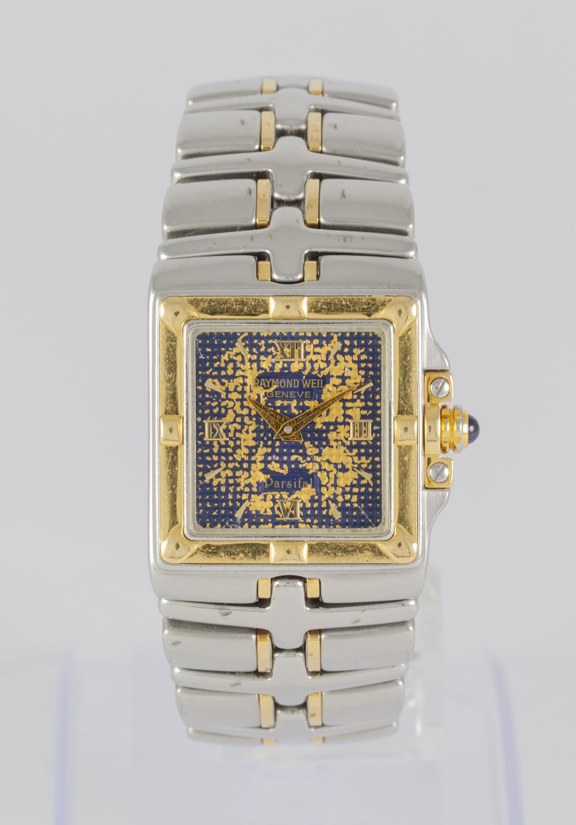 Raymond Weil Parsifal Two Tone Steel and Gold Square Dial Ref: 9790