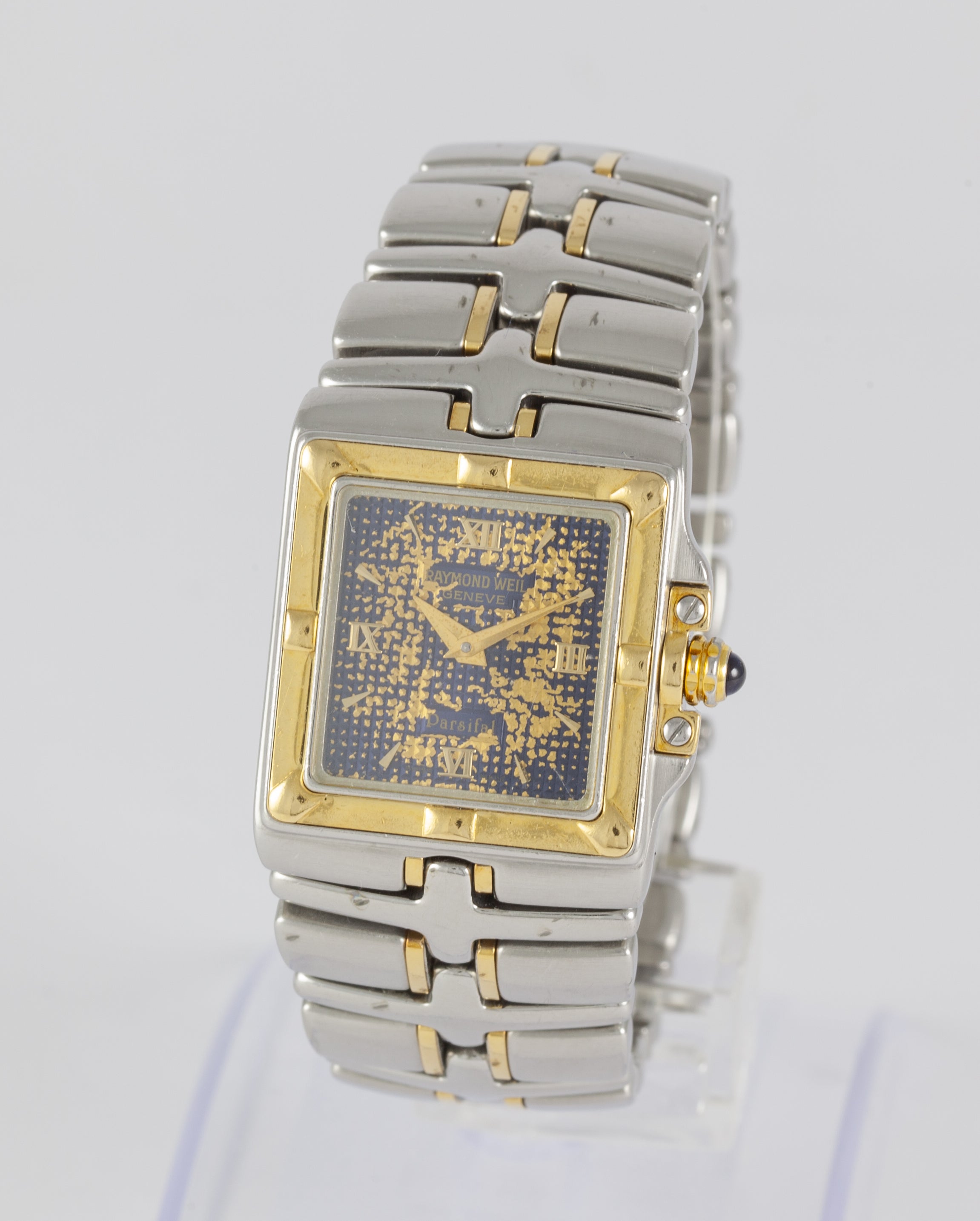 Raymond Weil Parsifal Two Tone Steel and Gold Square Dial Ref: 9790