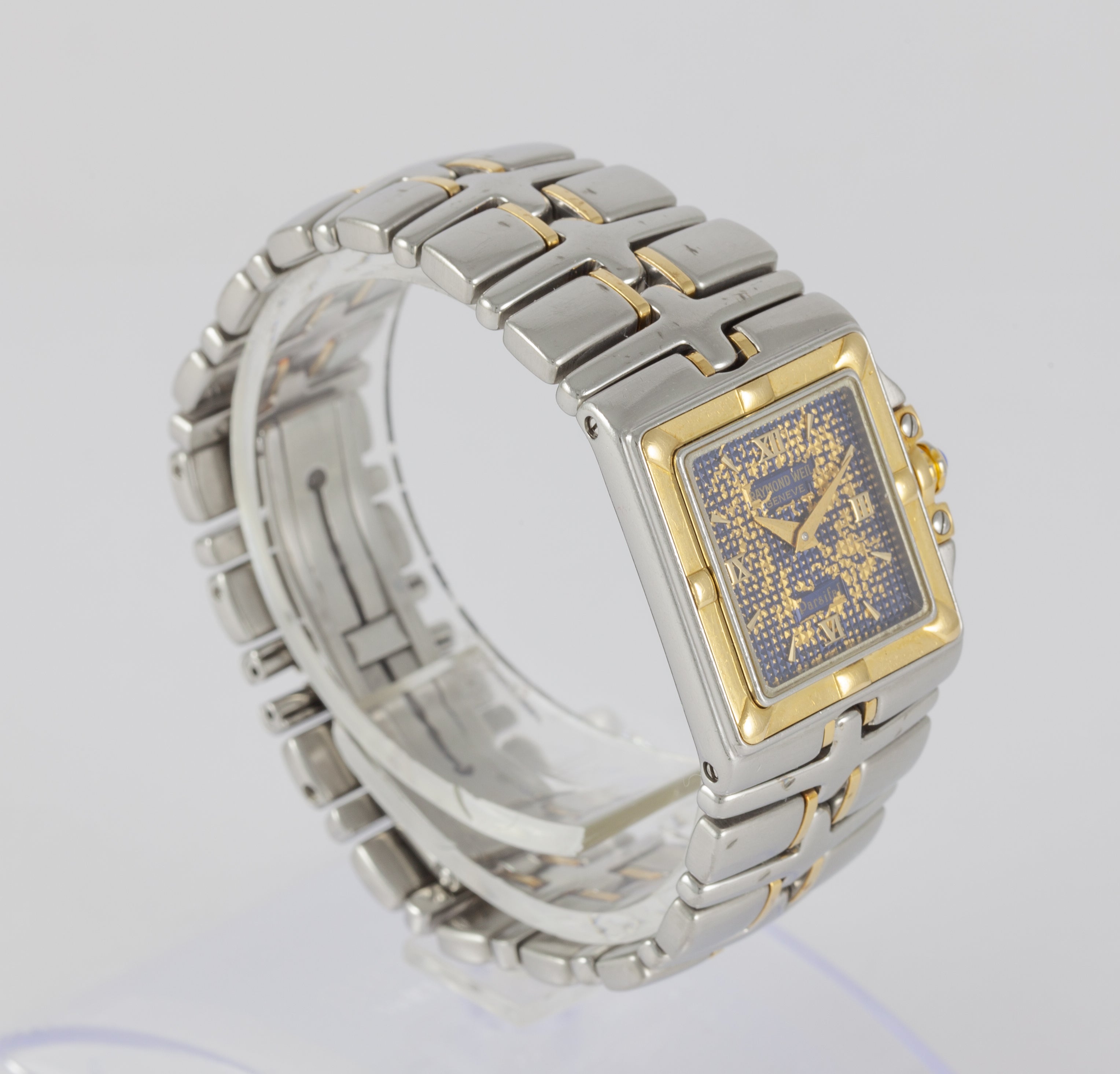 Raymond Weil Parsifal Two Tone Steel and Gold Square Dial Ref: 9790