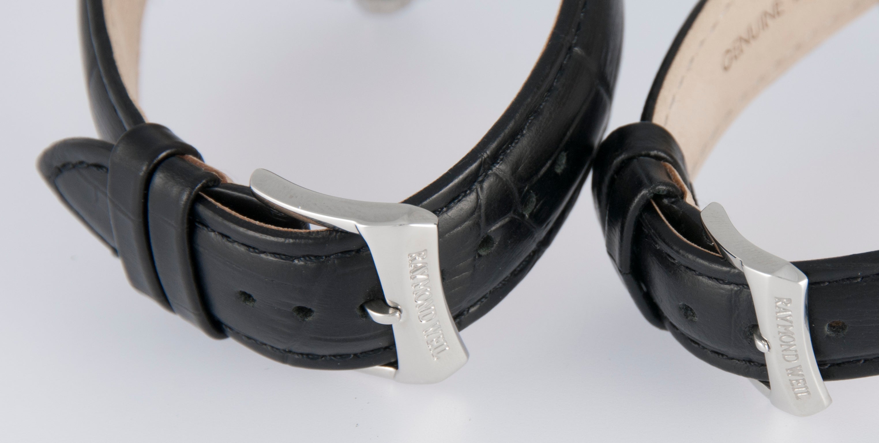 Raymond Weil 2 Watches Tradition Steel Quartz Women and Men 5376M 5576M