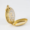 Haas & Privat Pocket Watch Yellow Gold 18k Enamel