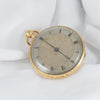 Leroy Pocket Watch Chimes Hour Quarter Yellow Gold 18k Enamel