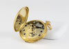 Haas & Privat Pocket Watch Yellow Gold 18k Enamel