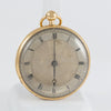 Leroy Pocket Watch Chimes Hour Quarter Yellow Gold 18k Enamel