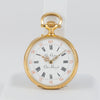 Ch. Oudin Pocket Watch Yellow Gold 18k and Diamonds