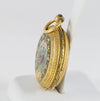 Haas & Privat Pocket Watch Yellow Gold 18k Enamel