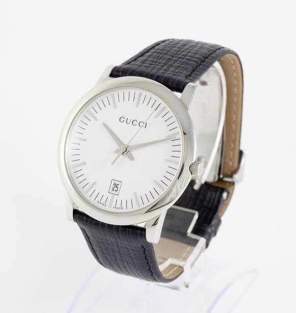 Gucci Quartz Steel White Dial Ref: 5600M