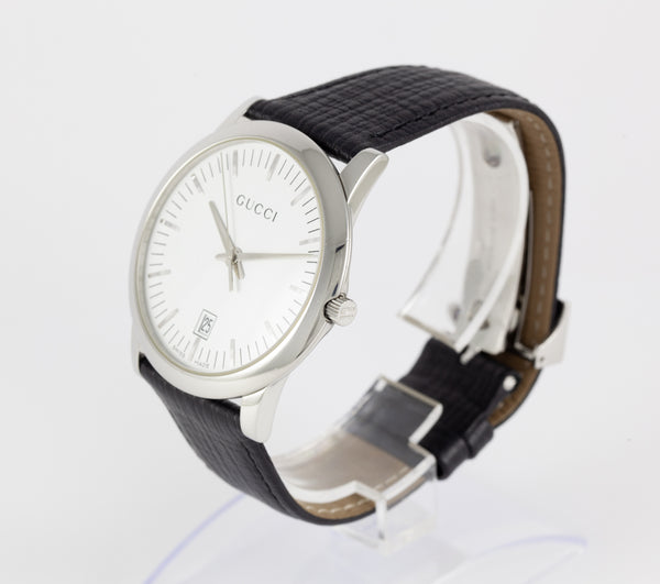 Gucci Quartz Steel White Dial Ref: 5600M