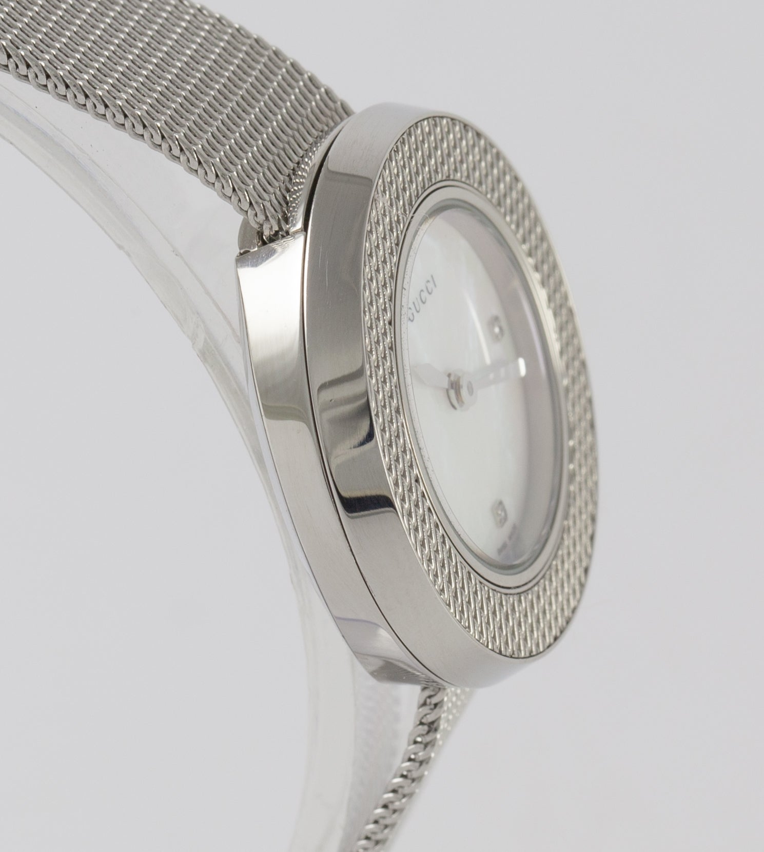 Gucci Ladies Quartz Steel MOP Dial Ref: 129.5