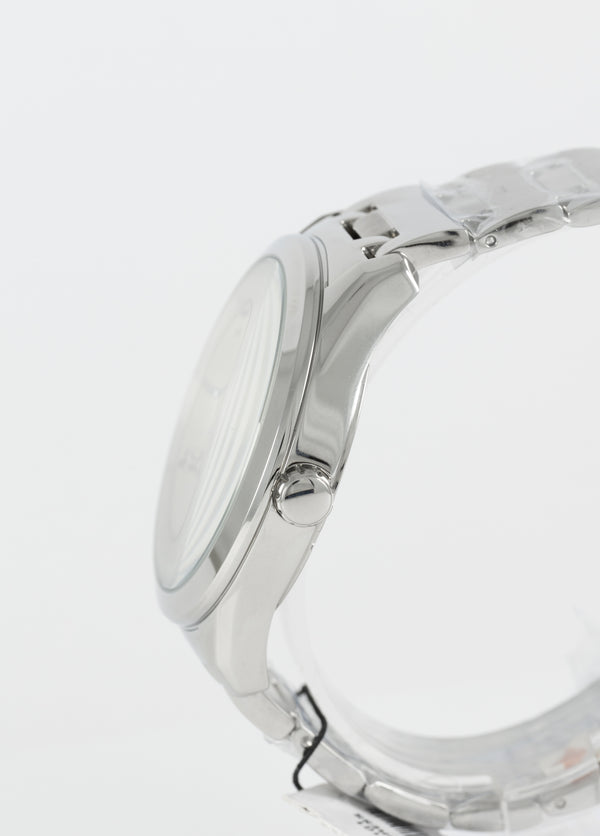 Guess Quartz Steel Silver Dial Ref: U1341G1