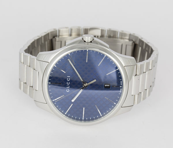 Gucci Quartz Steel G Timeless Ref: 126.3