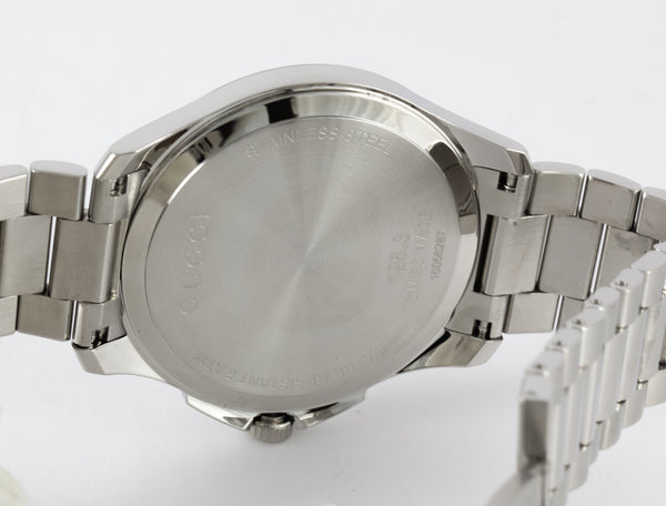 Gucci Quartz Steel G Timeless Ref: 126.3