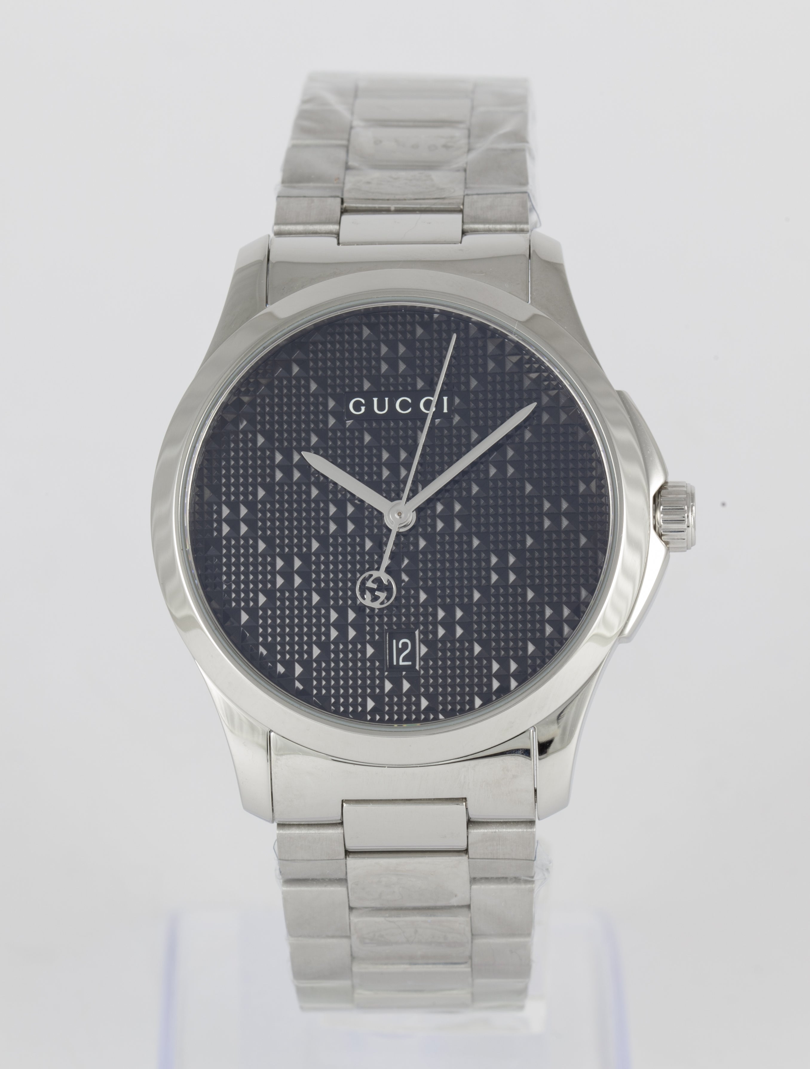 Gucci Quartz Steel G Timelesss Ref: 126.4