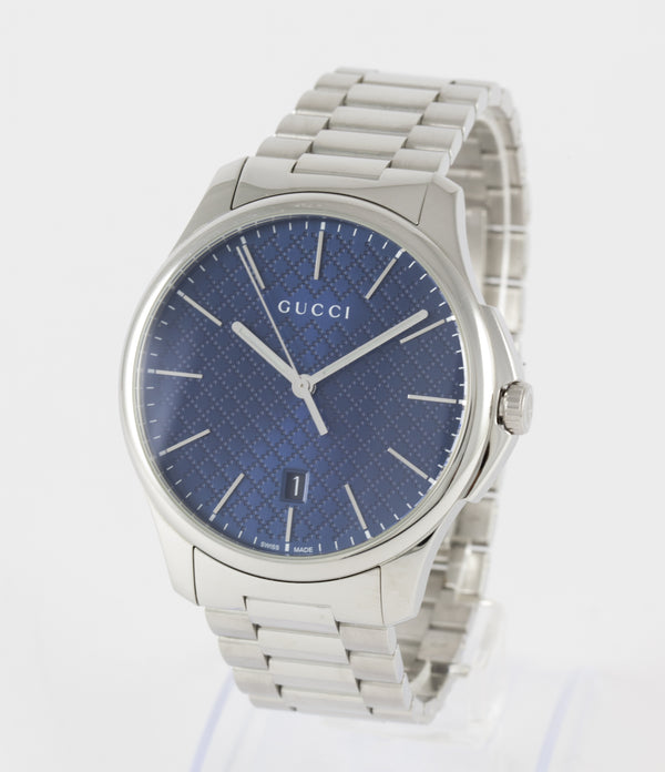 Gucci Quartz Steel G Timeless Ref: 126.3