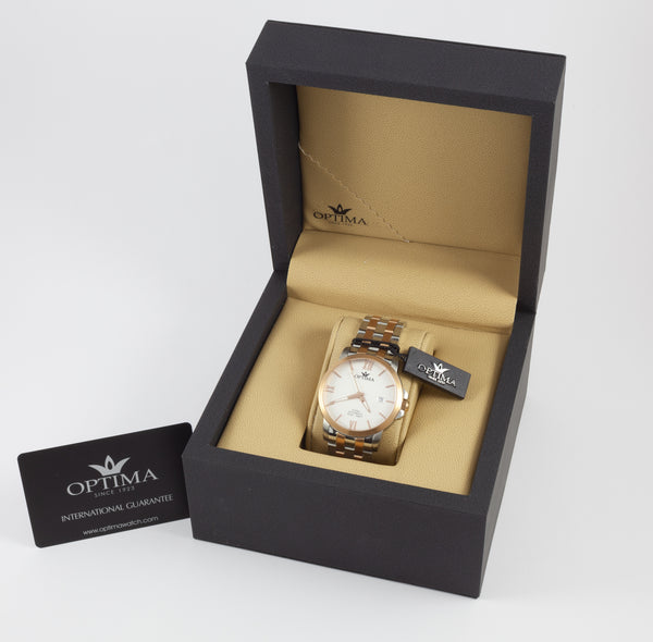 Optima Stobli Automatic Steel Ref: OSA461-SR-1