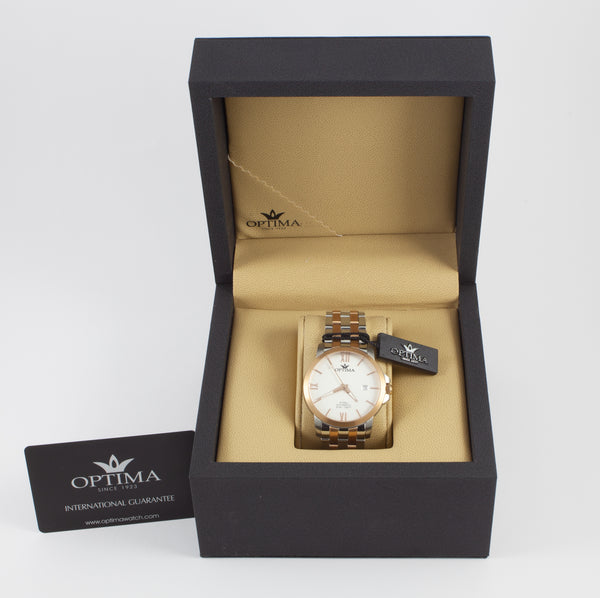 Optima Stobli Automatic Steel Ref: OSA461-SR-1