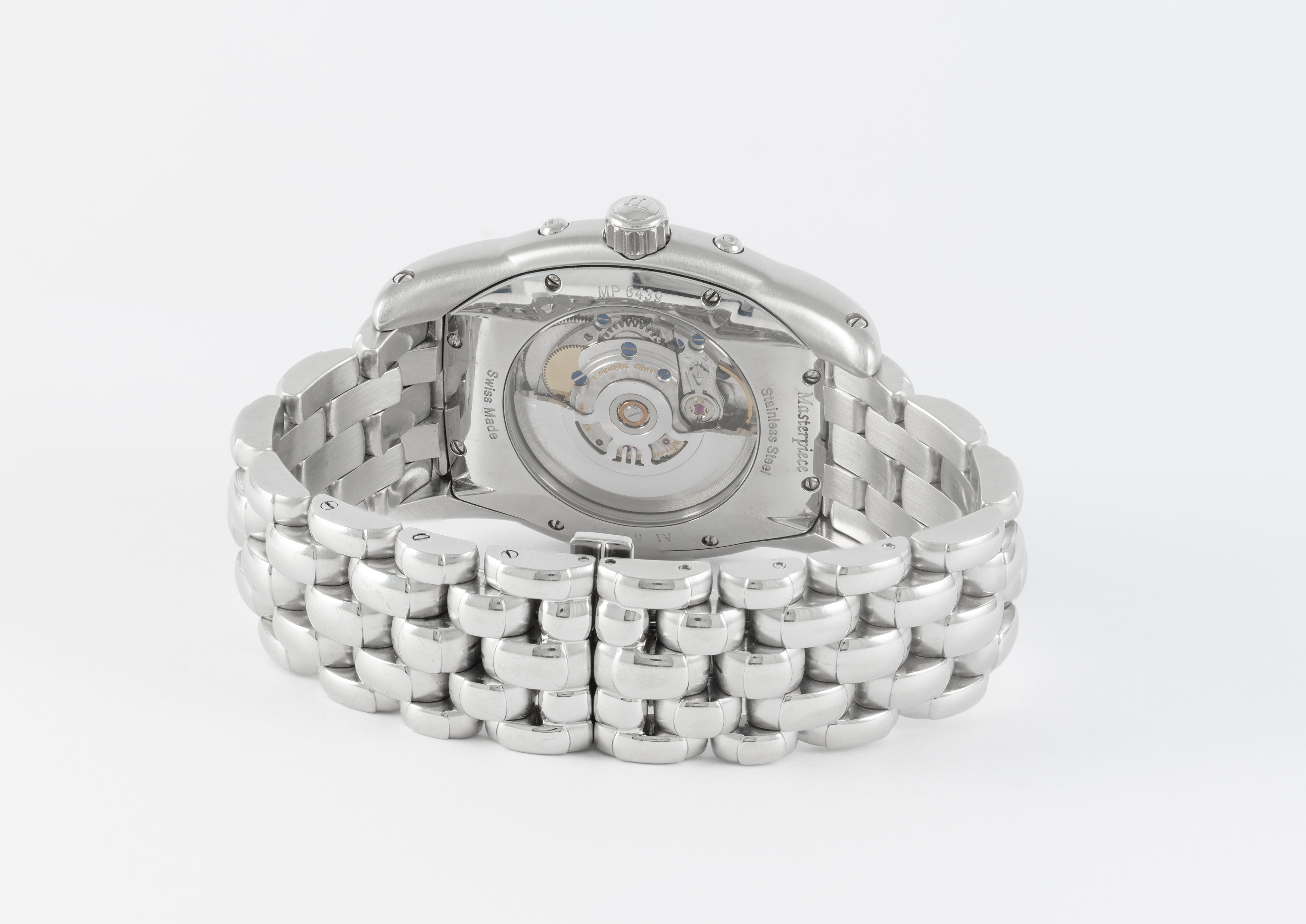 Maurice Lacroix Masterpiece Phase De Lune Black Dial Ref: MP6439