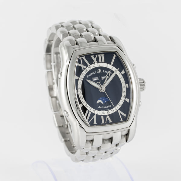 Maurice Lacroix Masterpiece Phase De Lune Black Dial Ref: MP6439